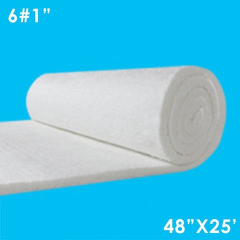 1X48X25 Ceramic Fiber Blanket 6 Lb