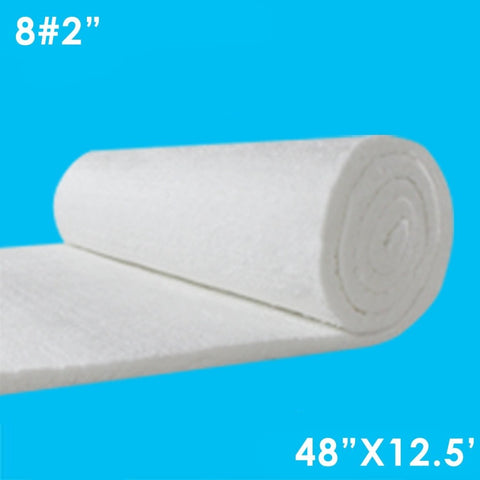 2" thick 48"X12.5' ceramic fiber 8 lb