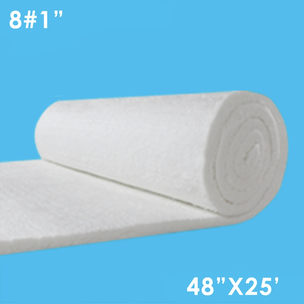 1" 48"X25' Ceramic Fiber Blanket 8 lb